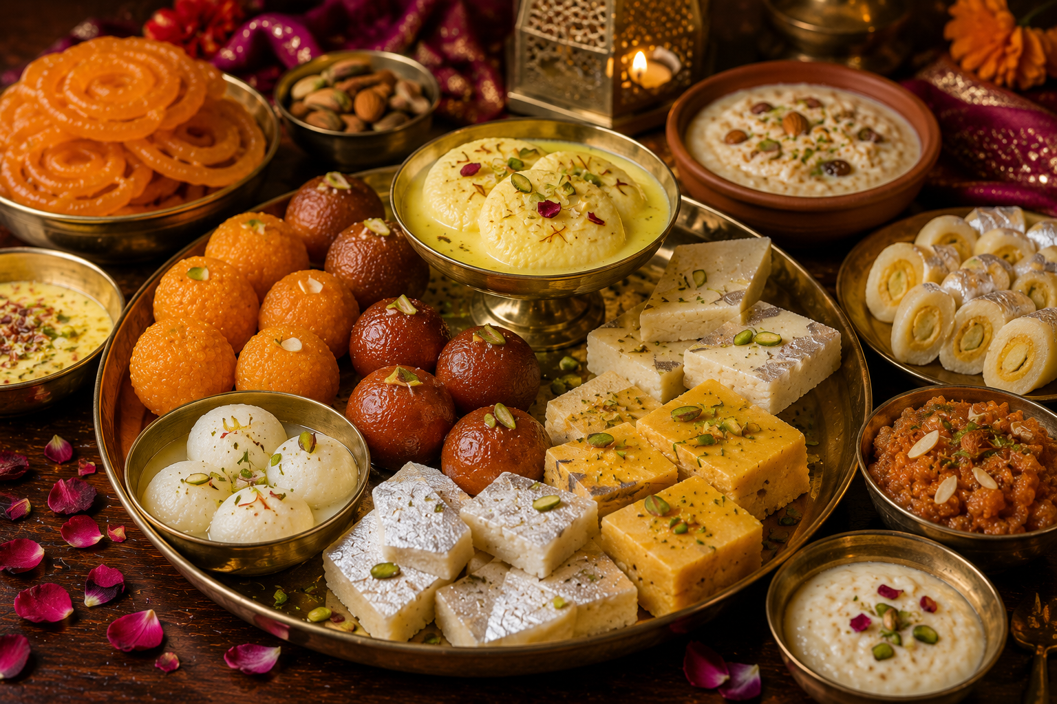 Indian sweets and desserts 